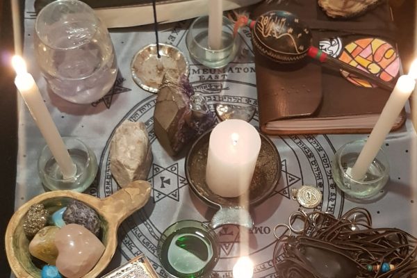 Taller magia ritual con velas